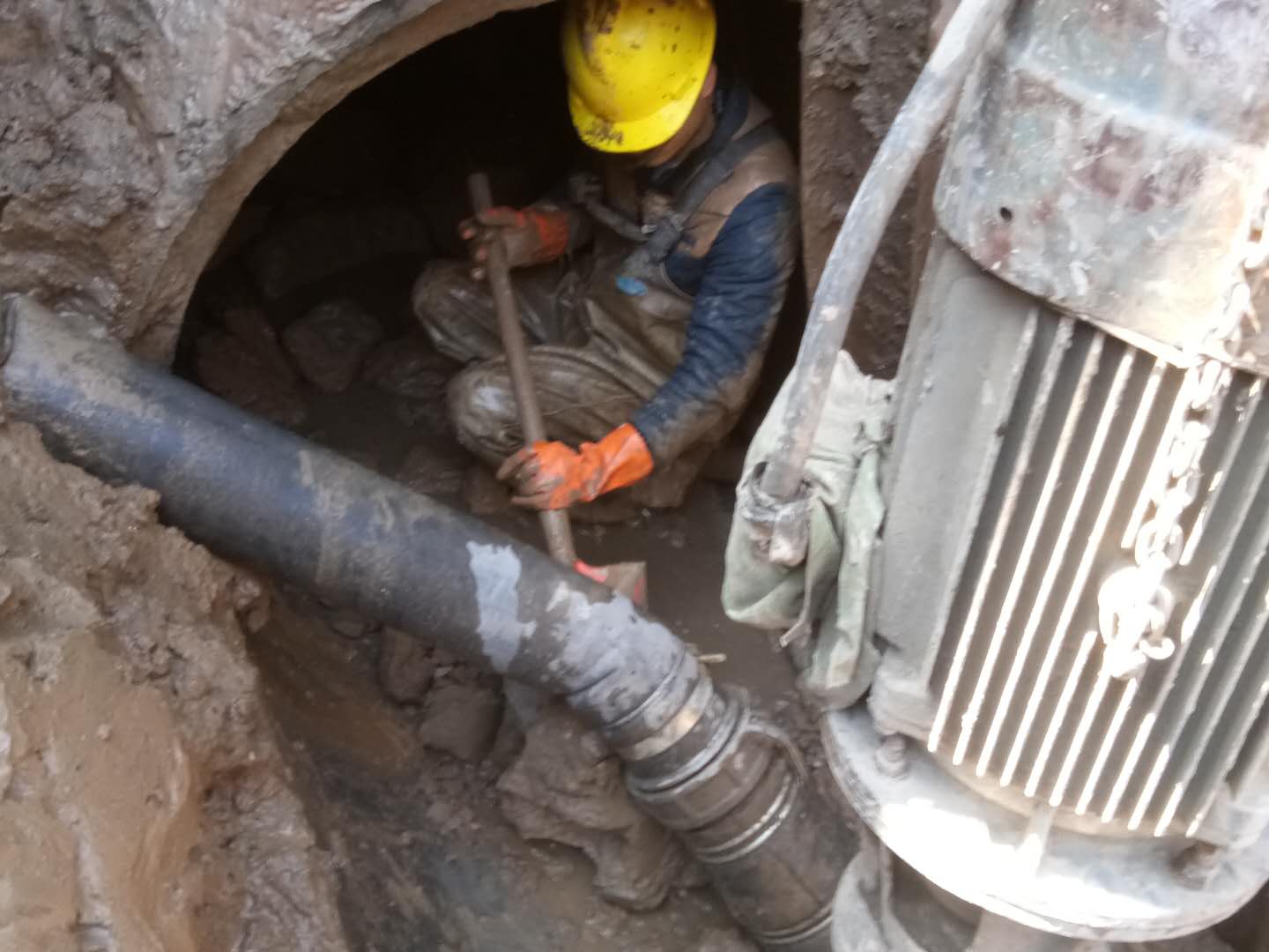 响水镇管道清淤